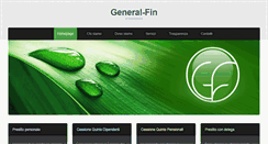 Desktop Screenshot of generalfin.net